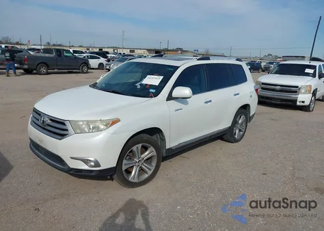 2011 Toyota Highlander Limited V6 z USA, uszkodzony, nr VIN 5TDYK3EH4BS029806